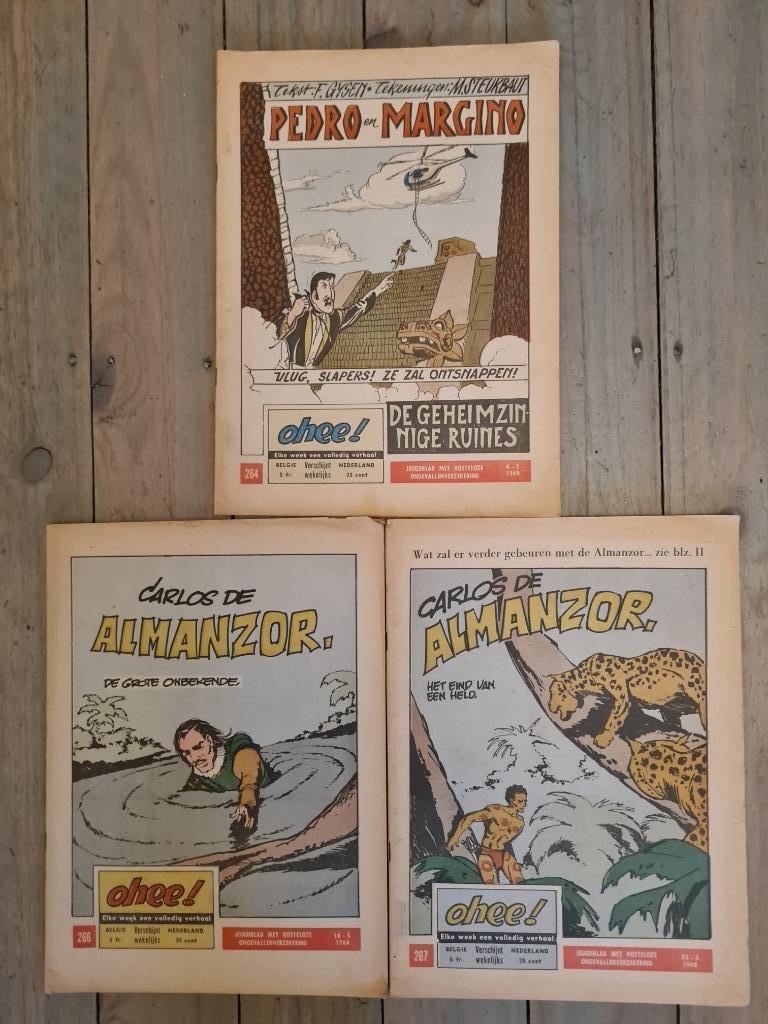 Ohee weekblad 264, 266, 267, Boeken, Stripverhalen, Gelezen, Ophalen of Verzenden