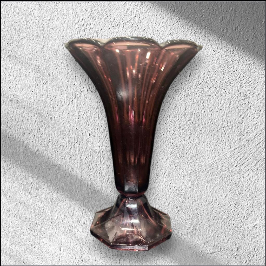 Vase cristal Val Saint Lambert, Enlèvement ou Envoi