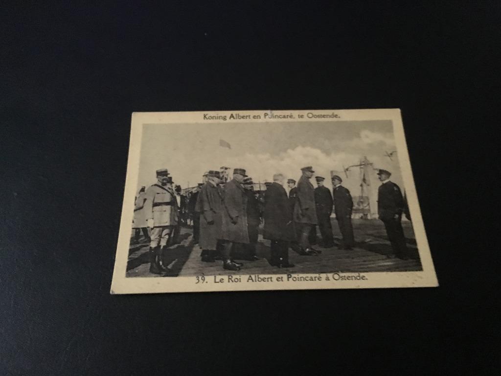 Photo/Tirage Roi Albert 1er - A Ostende, Collections, Maisons royales & Noblesse, Utilisé, Carte, Photo ou Gravure, Enlèvement ou Envoi