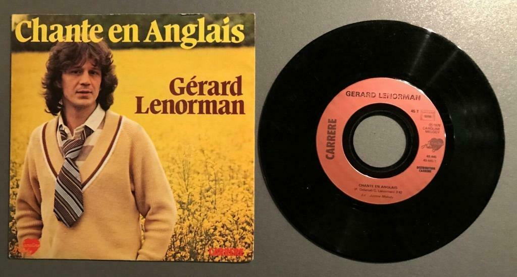 Vinyle de Gérard Lenorman -, Ophalen of Verzenden, Gebruikt, Overige genres, Single