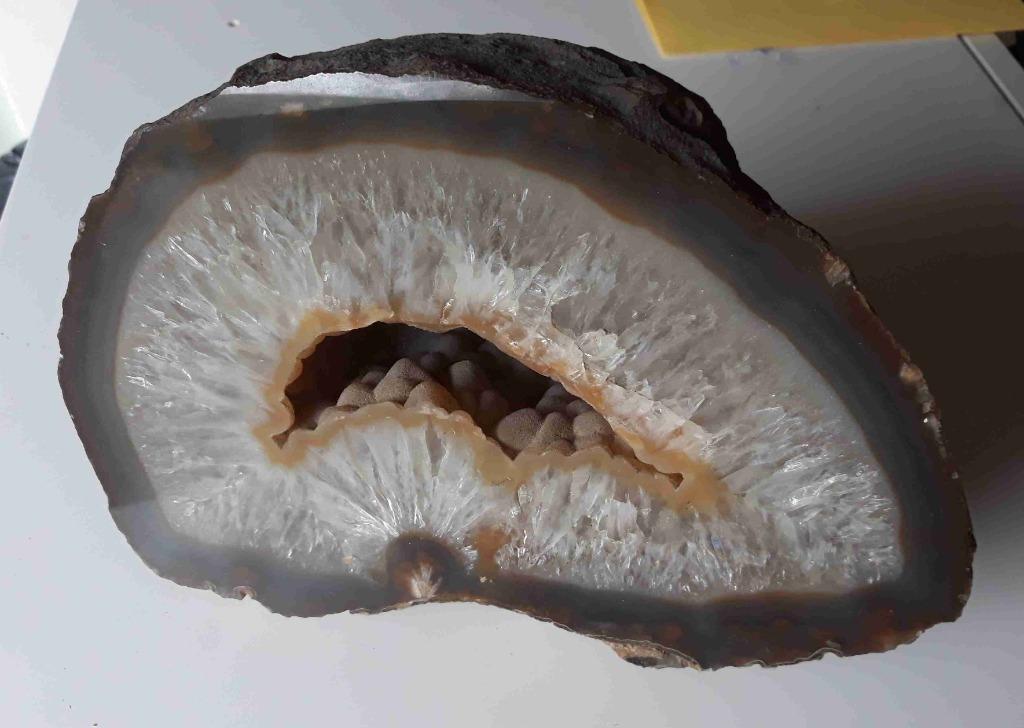 Géode de cristal de roche (6,9 kg), Verzamelen, Ophalen