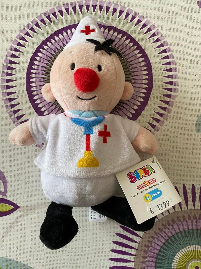 Peluche docteur Bumba studio 100, Enlèvement ou Envoi