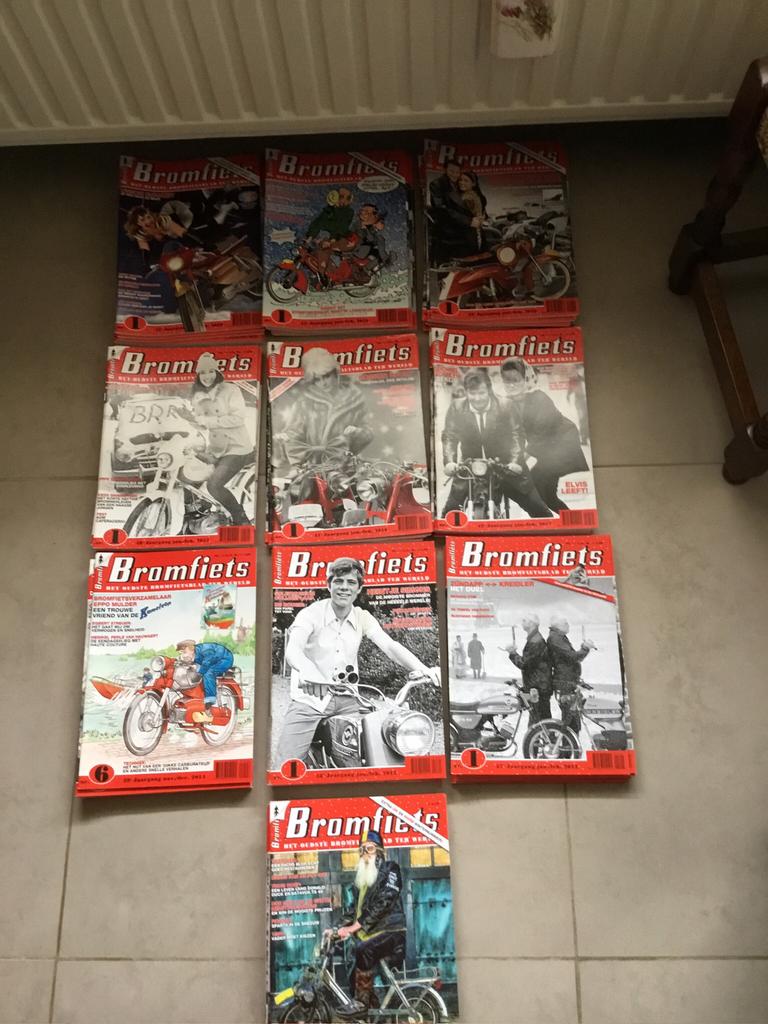 Bromfiets, Ophalen, Zo goed als nieuw