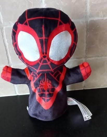 Handpop Spiderman zwart, Ophalen of Verzenden, Zo goed als nieuw