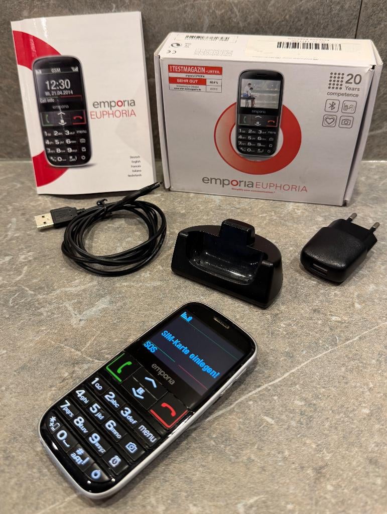 Senioren gsm Emporia Euphoria, Ophalen of Verzenden, Gebruikt, Overige merken
