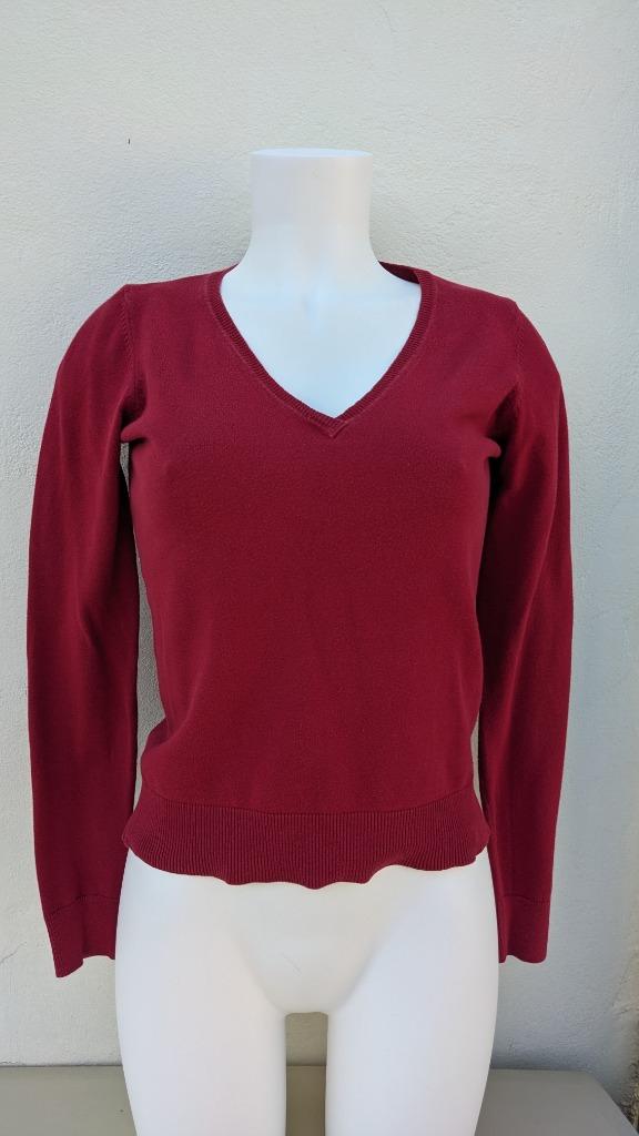 Pull taille 2, Rouge, Enlèvement ou Envoi, Taille 36 (S), Porté