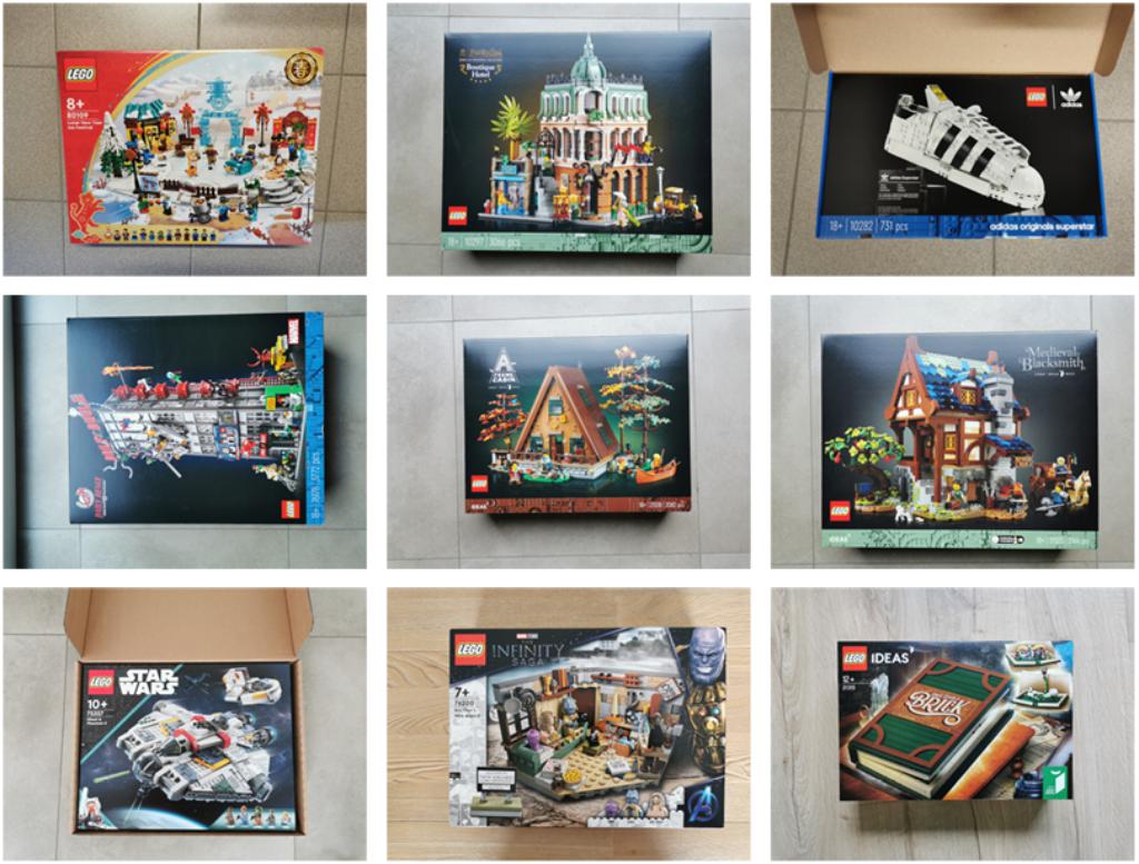 Nombreux Legos Neufs à vendre, Enlèvement ou Envoi, Neuf, Ensemble complet, Lego