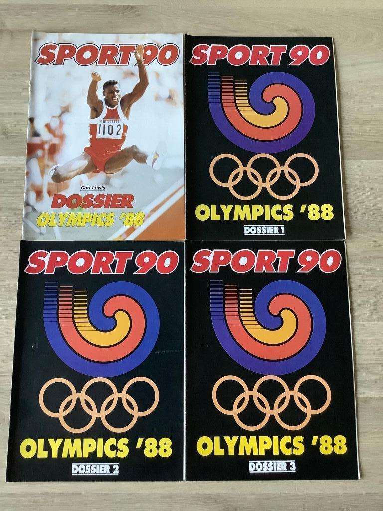 Bijlagen Sport 90 - Olympische Spelen 1988, Enlèvement ou Envoi, Comme neuf, Livre ou Revue