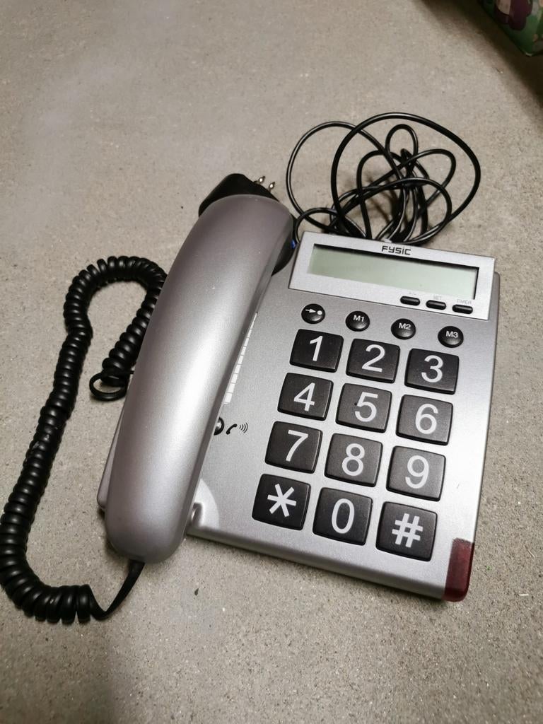 Vaste telefoon met grote toetsen slechtzienden bejaarden, Telecommunicatie, Vaste telefoons | Niet Draadloos, Ophalen of Verzenden