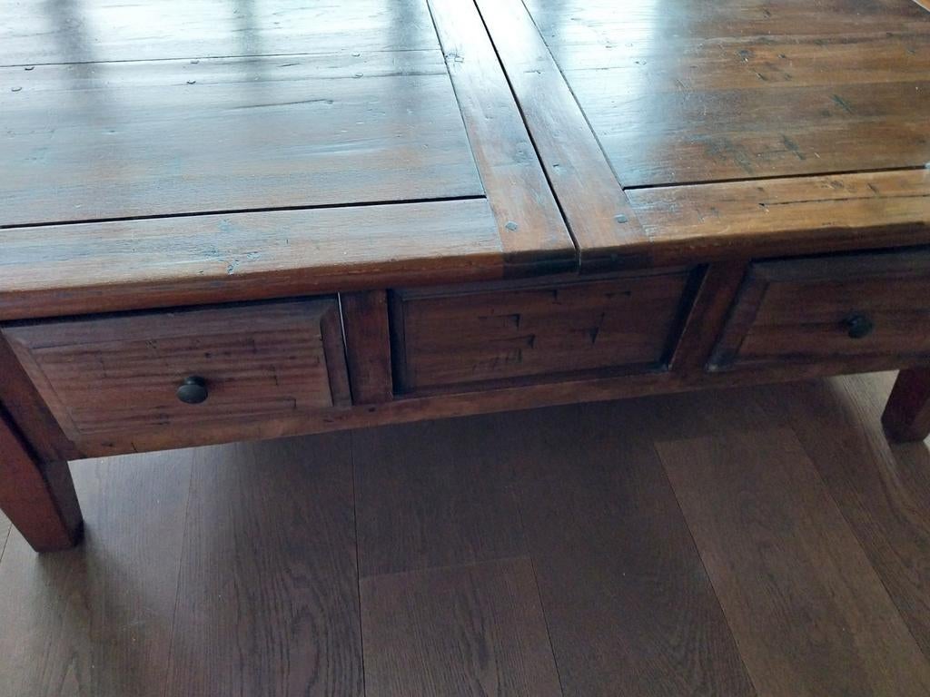 salontafel teak, Enlèvement, Utilisé, Teck