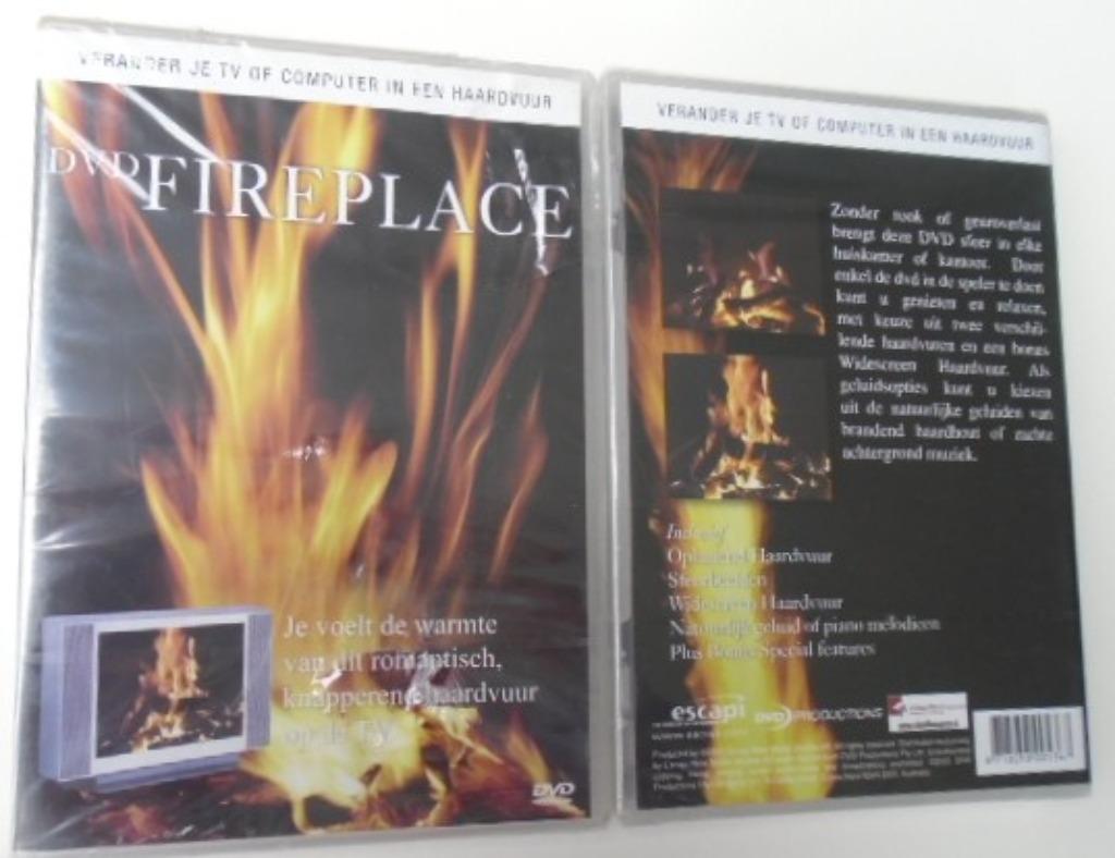 FIREPLACE NIEUW DVD 8713053005367  Verander je TV of Compute, Tous les âges, Enlèvement ou Envoi, Neuf, dans son emballage, Nature