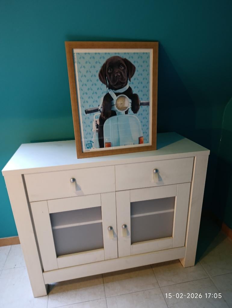commode luiertafel babykamer Kinderkamer jeugdkamer, Kinderen en Baby's, Ophalen, Zo goed als nieuw, Commode, Opstaande rand