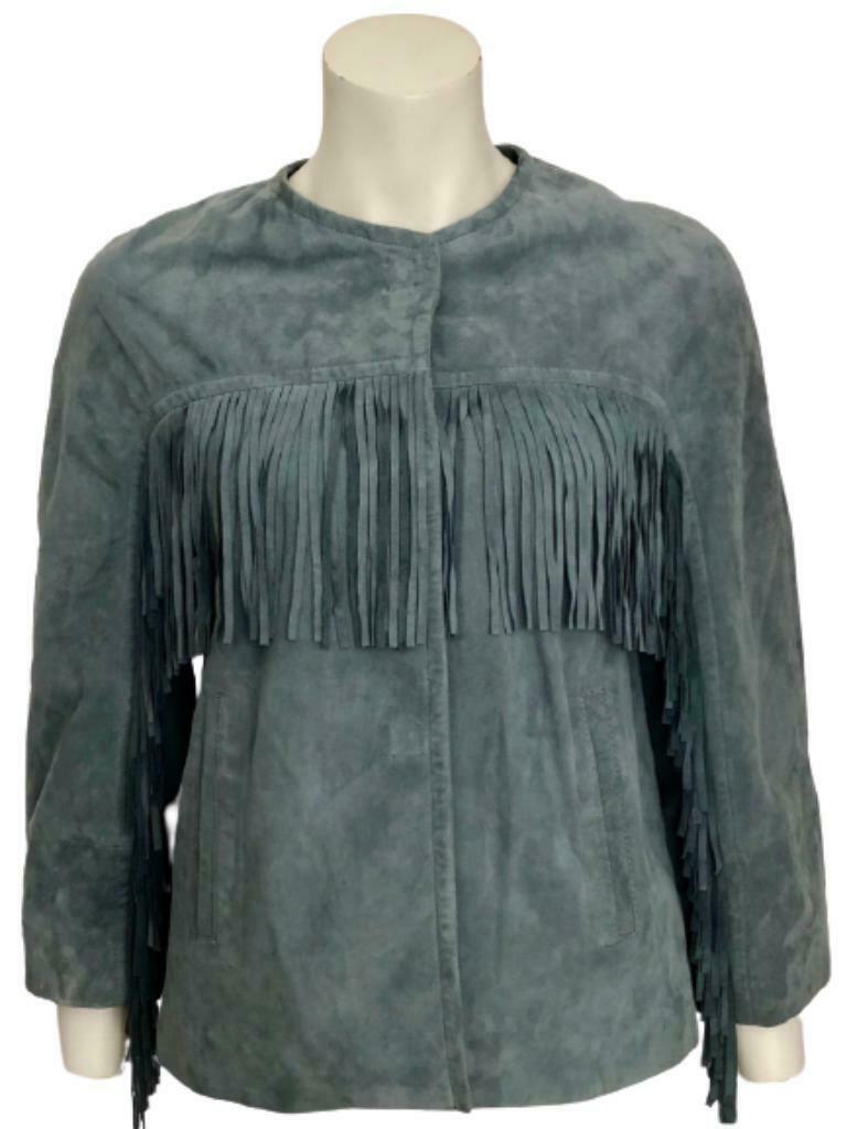 Steven K blazer, jasje, vest in suede, daim - FR 38, Maat 38/40 (M), Zo goed als nieuw, Jasje, Steven K