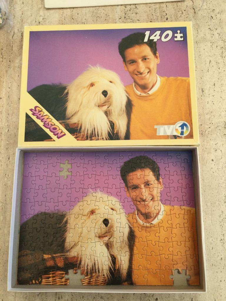 Puzzel Samson & Gert van 140 stukjes, Enlèvement ou Envoi, Plus de 50 pièces, Utilisé, 6 ans ou plus