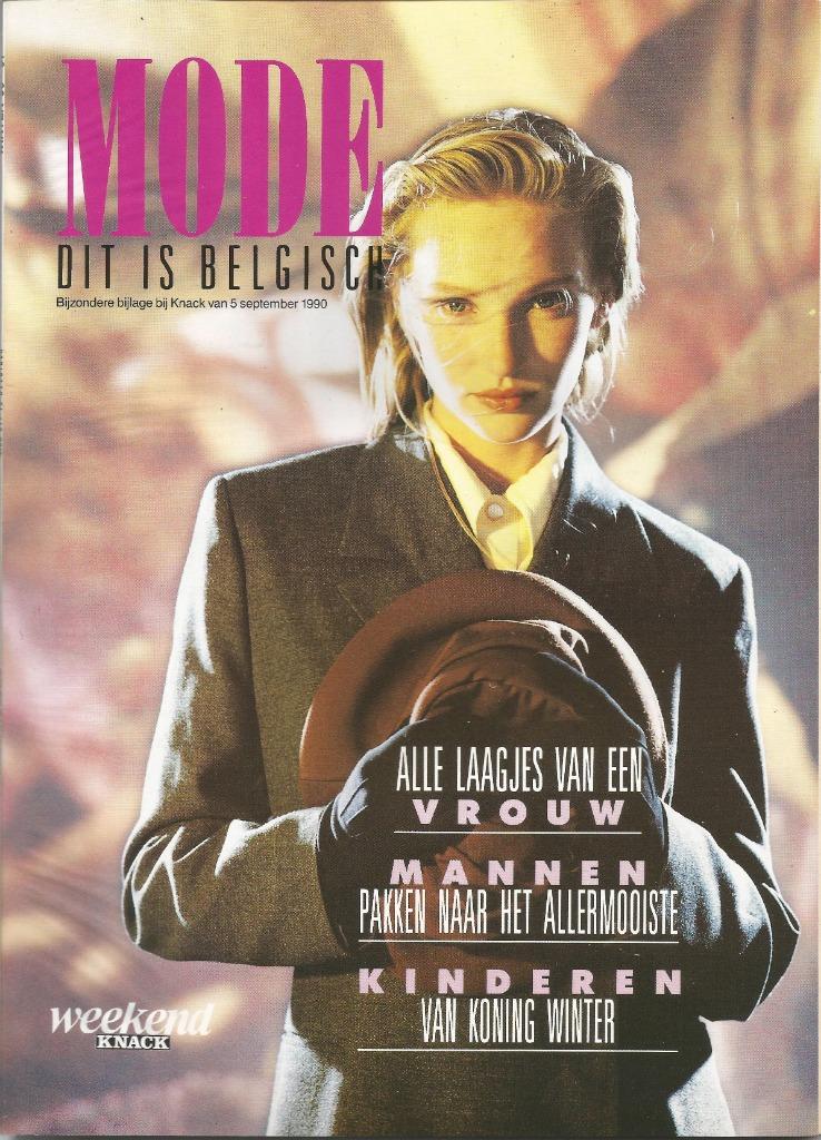 Mode: Dit is Belgisch 1990 - magazine, Boeken, Tijdschriften en Kranten, Ophalen of Verzenden, Nieuw, Damesbladen