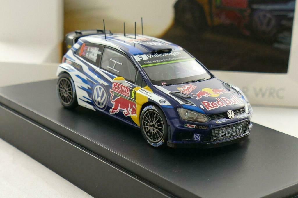 1:43 Spark Volkswagen Polo R WRC 2015, Hobby & Loisirs créatifs, Voitures miniatures | 1:43, Enlèvement ou Envoi, Comme neuf, Voiture