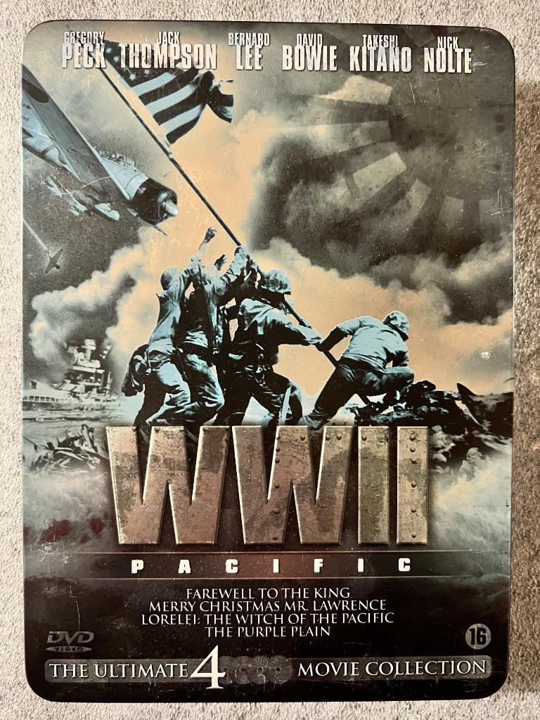 WWII Pacific: The Ultimate 4 movie Collection (Steelbook), À partir de 16 ans, Enlèvement ou Envoi, Comme neuf, Guerre