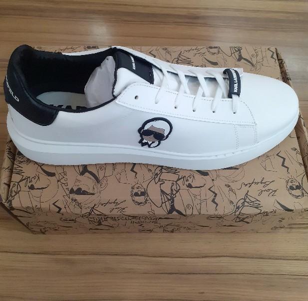 KARL LAGERFELD [grootte: 44], Ophalen, Wit, Nieuw, Sneakers
