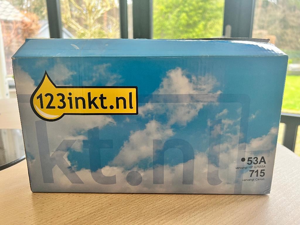 Inktpatroon HP Q7553A of Canon, Ophalen, Nieuw, Cartridge, 1 2 3 inkt