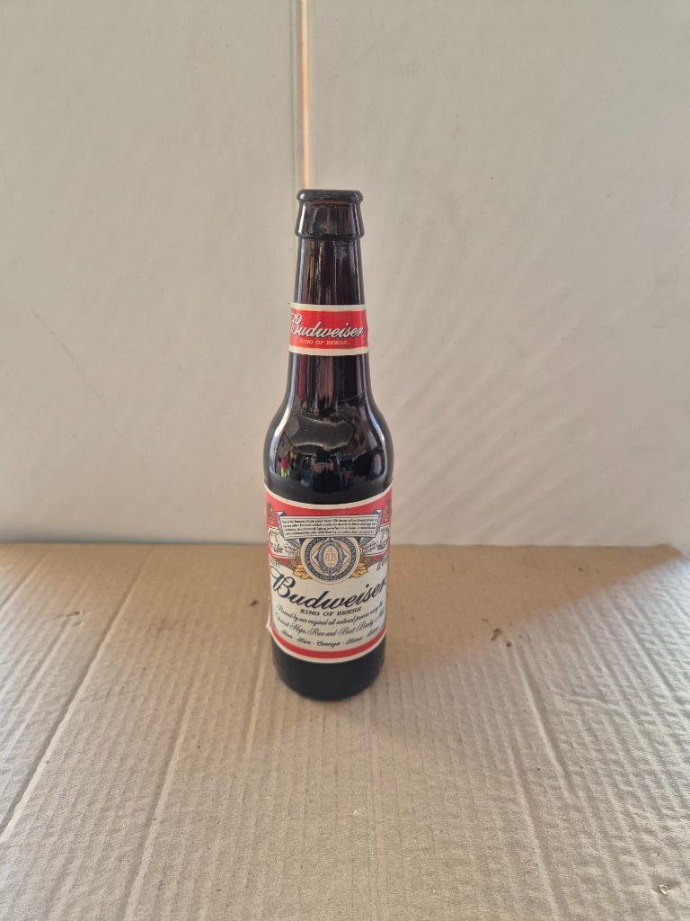 Bouteille de bière Budweiser, Ophalen of Verzenden, Gebruikt, Flesje(s), Overige merken