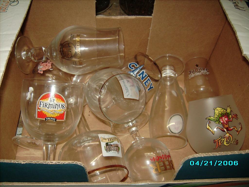 verres biere, Enlèvement ou Envoi, Utilisé, Verre ou Verres