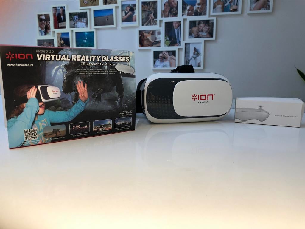 Virtual reality glasses VR360 3D, Games en Spelcomputers, Virtual Reality, Ophalen, Zo goed als nieuw, Controller, Overige platformen
