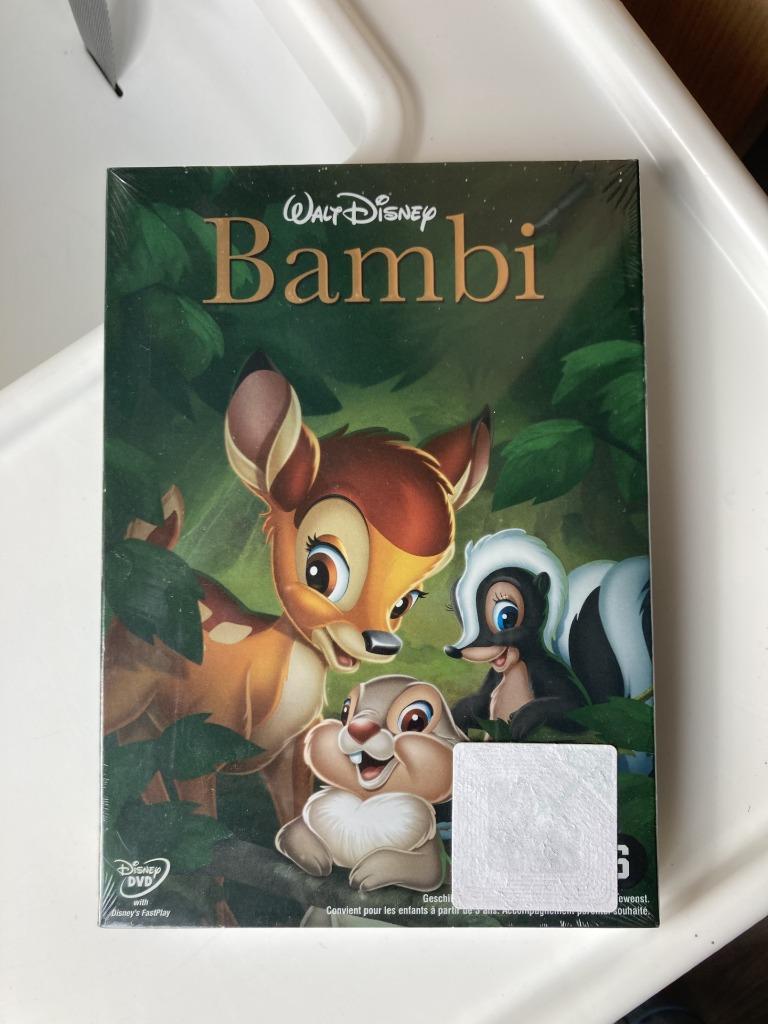 DVD Bambi Walt Disney, Ophalen