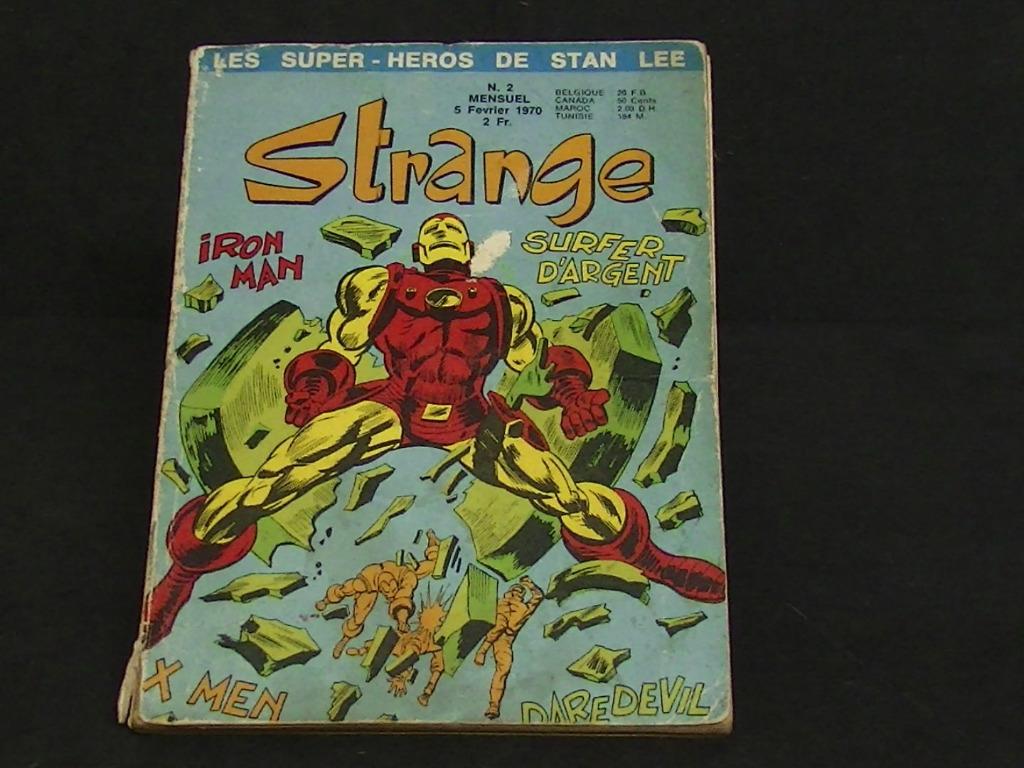 Strange n°2 / 1970 / Édition originale / LUG, Europa, Ophalen of Verzenden, Stan lee jack kirby john, Gelezen