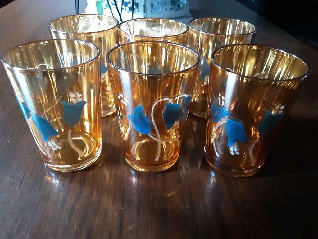 6 petit verres colorés, Ophalen of Verzenden, Zo goed als nieuw