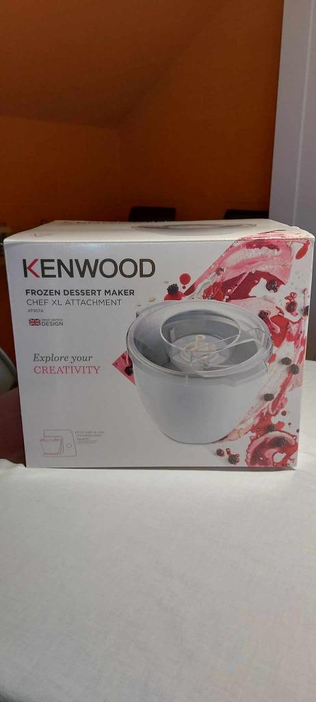 Sorbetière Kenwood, Ophalen of Verzenden, Zo goed als nieuw