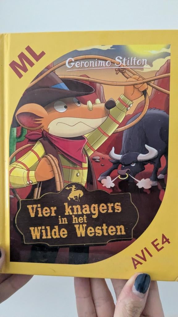 Geronimo Stilton: vier knagers in het Wilde Westen AVI E4, Ophalen