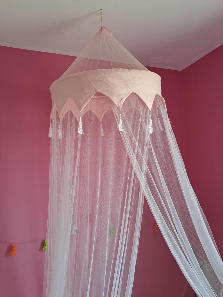 Roze klamboe, Kinderen en Baby's, Kinderkamer | Inrichting en Decoratie, Ophalen, Zo goed als nieuw, Klamboe