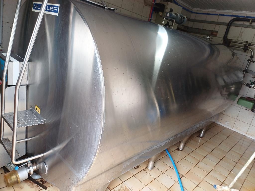 Melktank, Ophalen, Veehouderij, Melktechniek