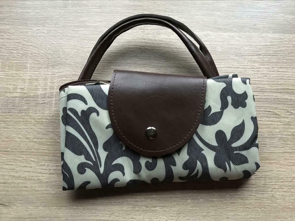 Sac pliant à courses, Neuf, Brun, Shopper