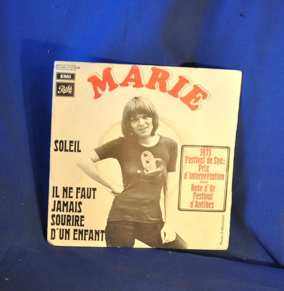 vinyl 45 tours vintage marie  (x2078), Enlèvement ou Envoi, Utilisé