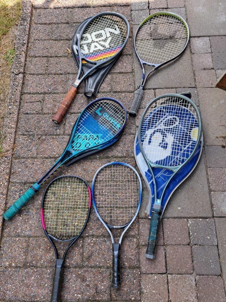 tennisrackets, Ophalen, Gebruikt, Racket, Overige merken