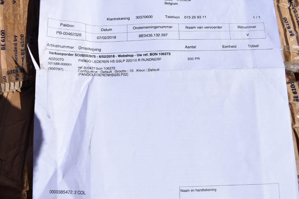 gant de travail en cuir M10 / par 10 pièces, Enlèvement