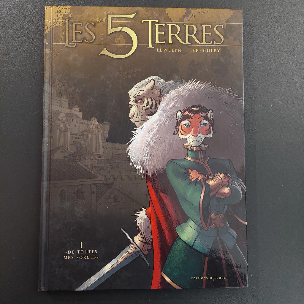 les 5 TERRES 1 - de toutes mes forces, Livres, BD, Enlèvement ou Envoi, Comme neuf