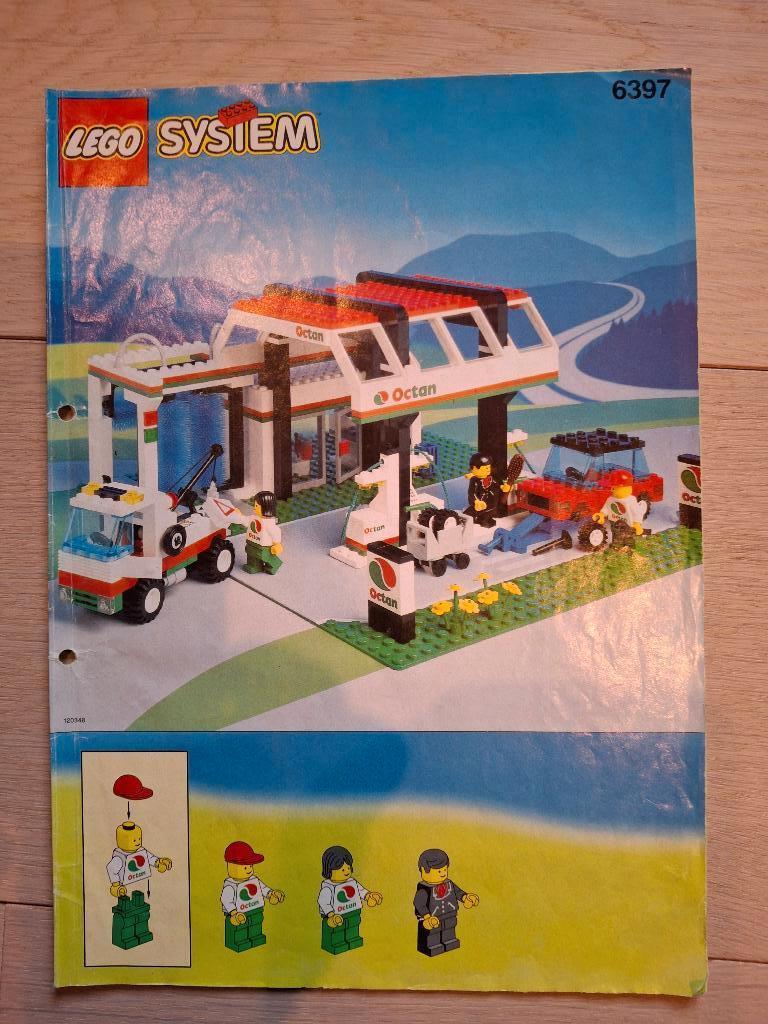 Lego Octan benzine  station nr6397, Ophalen, Zo goed als nieuw, Lego