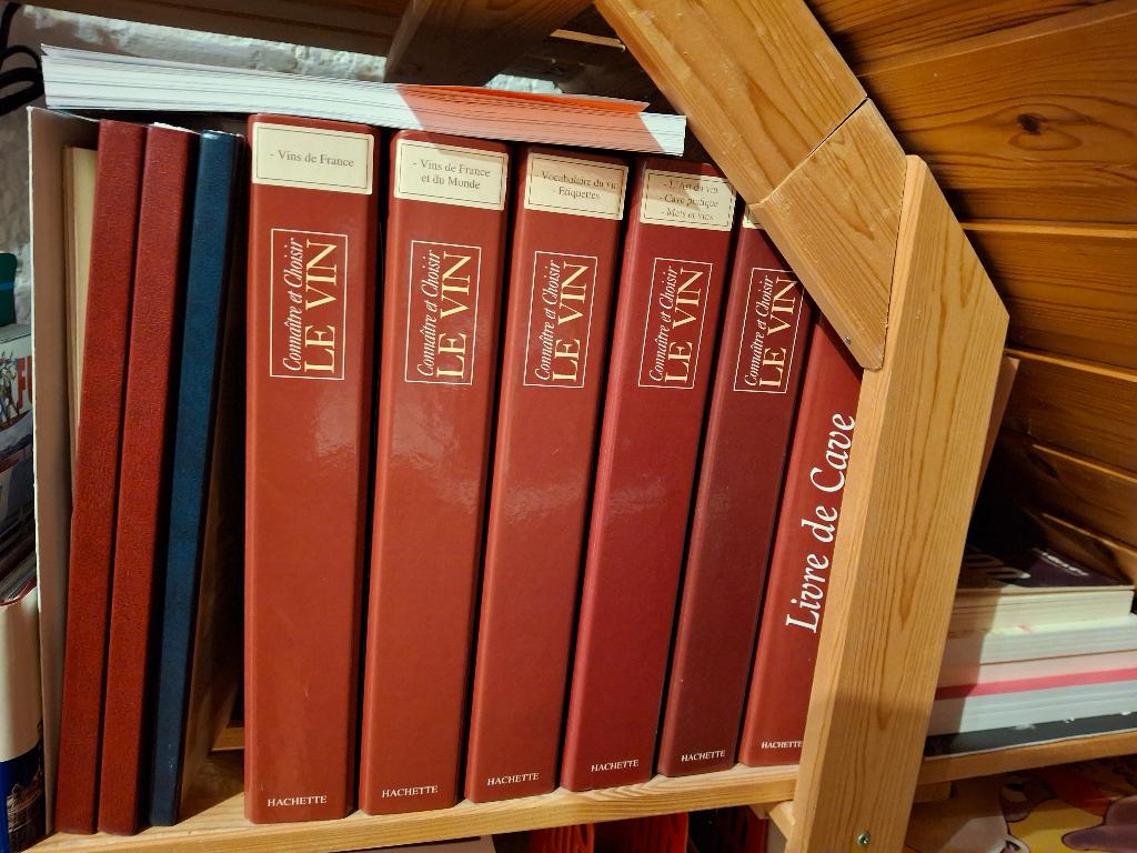 Encyclopédie du vin, Livres, Série complète, Le livre de Paris - Hachette, Comme neuf, Enlèvement
