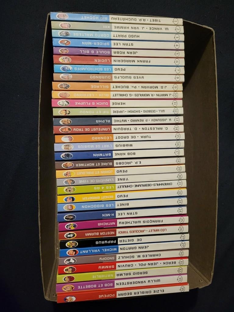 collection le monde de la BD 33livres Bande Dessinee, Complete serie of reeks, Ophalen of Verzenden, Gelezen, Divers auteurs