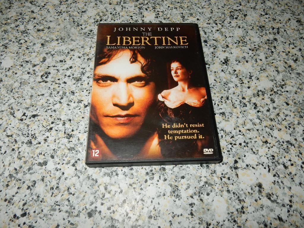 nr.2082- Dvd: the libertine - drama, À partir de 12 ans, Enlèvement ou Envoi, Utilisé, Drame