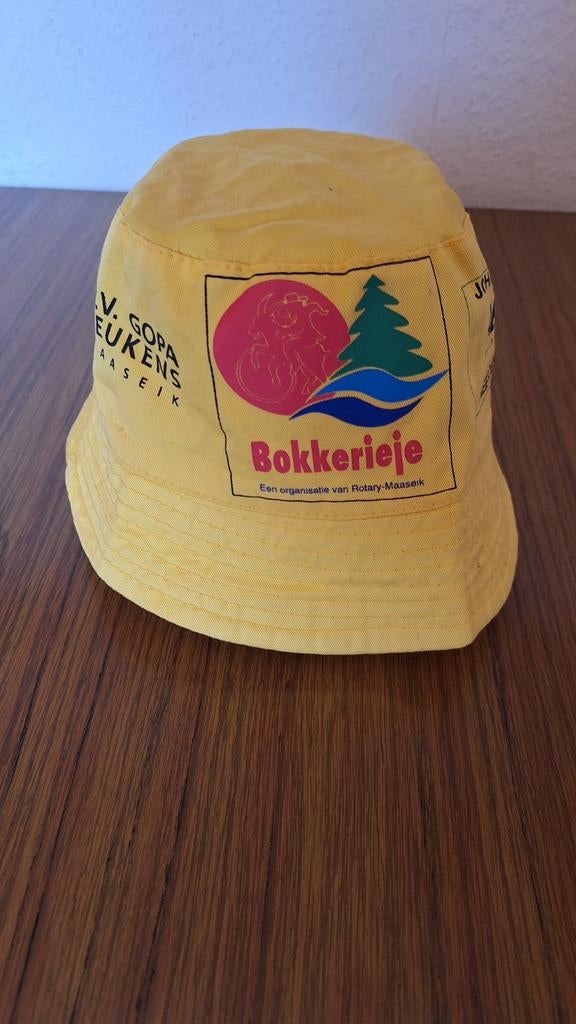 Unisex Zonnehoed dames of heren Bokkerieje Msk mt 57 - 58, Kinderen, Ophalen of Verzenden, Zo goed als nieuw, L