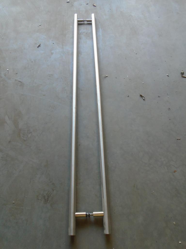 DUBBELE DEURTREKKERS INOX - TT - TREKKERS INOX diameter 4cm, Ophalen, Metaal, 200 tot 215 cm, Buitendeur