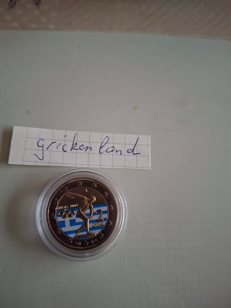 2 euro munt griekenland, Timbres & Monnaies, Enlèvement ou Envoi, Grèce, 2 euros