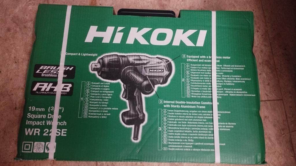 Hikoki slagmoersleutel, Doe-het-zelf en Bouw, Ophalen of Verzenden, Nieuw