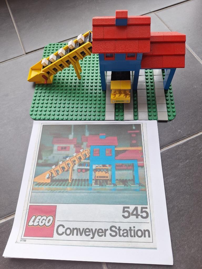 LEGO 545-2 - Conveyer Station (1973), Kinderen en Baby's, Speelgoed | Duplo en Lego, Gebruikt, Lego, Complete set, Ophalen of Verzenden