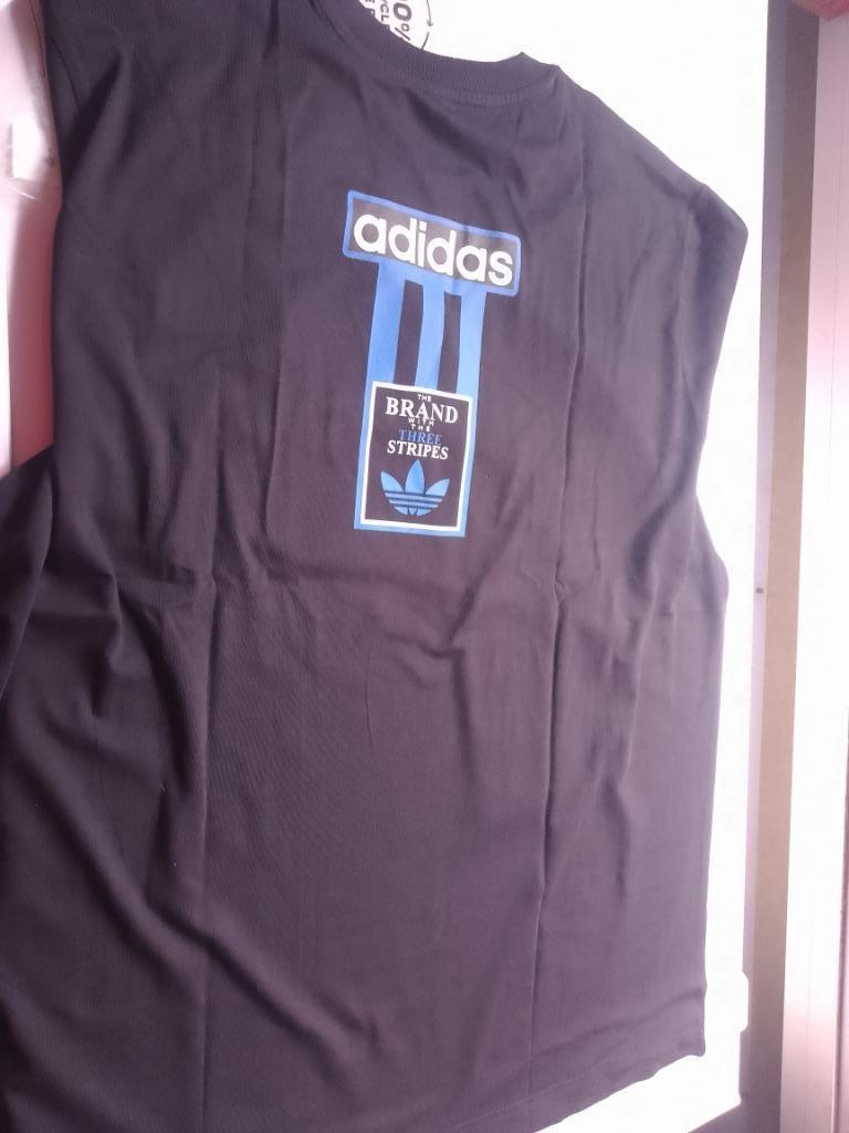 adidas XXL t-shirt lange mouwen rugprint nieuw in plastiek, Vêtements | Hommes, T-shirts, Enlèvement ou Envoi, Neuf, Noir, Adidas