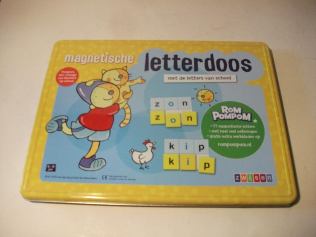 Magnetische Letterdoos Zwijsen 4-6 jaar, Kinderen en Baby's, Ophalen of Verzenden