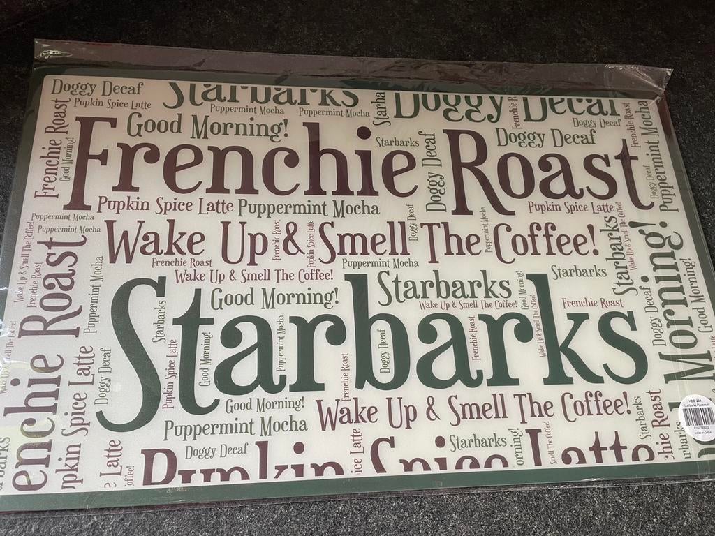 Starbarks placemat, Ophalen of Verzenden, Nieuw